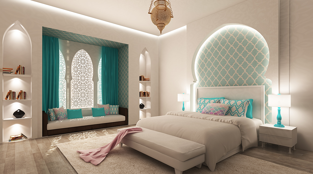 Moroccan Bedroom On Behance