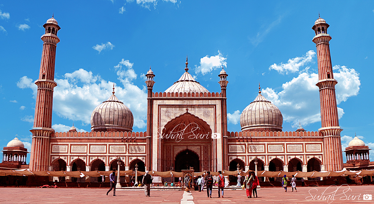 architectural monuments Jama Masjid Taj Mahal Agra Safdarjung Tomb