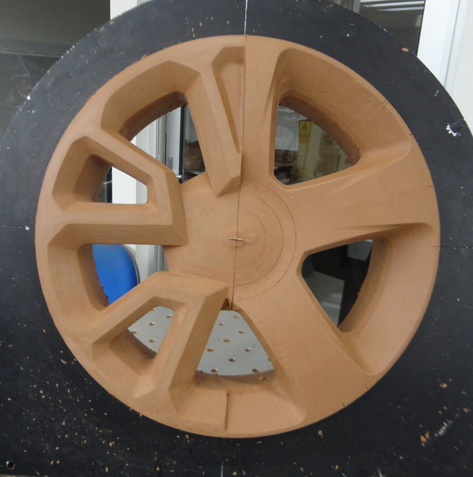 wheel car clay Claymodeller