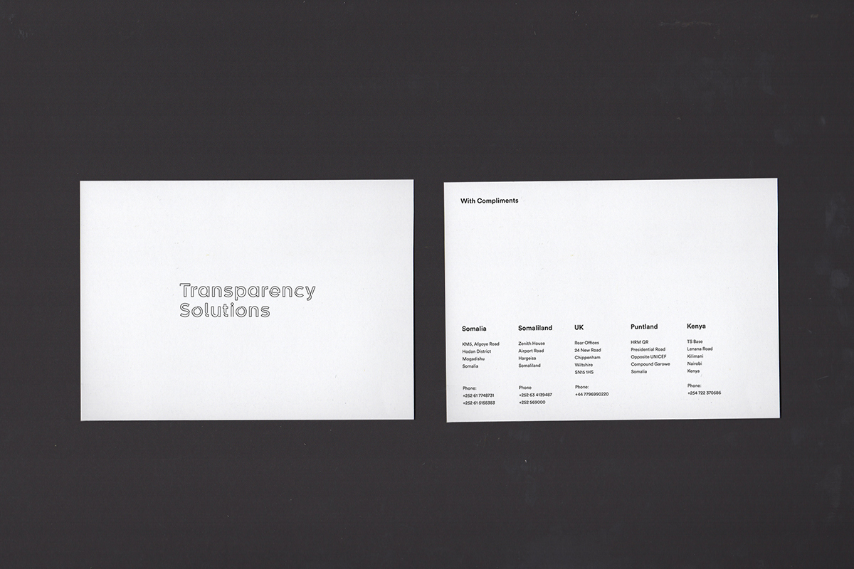 Stationery Business Cards transparent somalia africa people monochrome gradient black and white charity
