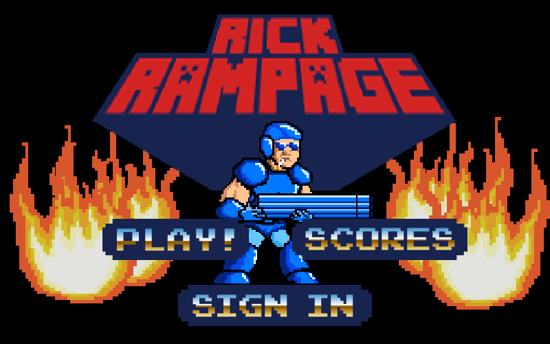 Rick Rampage online game html5 game