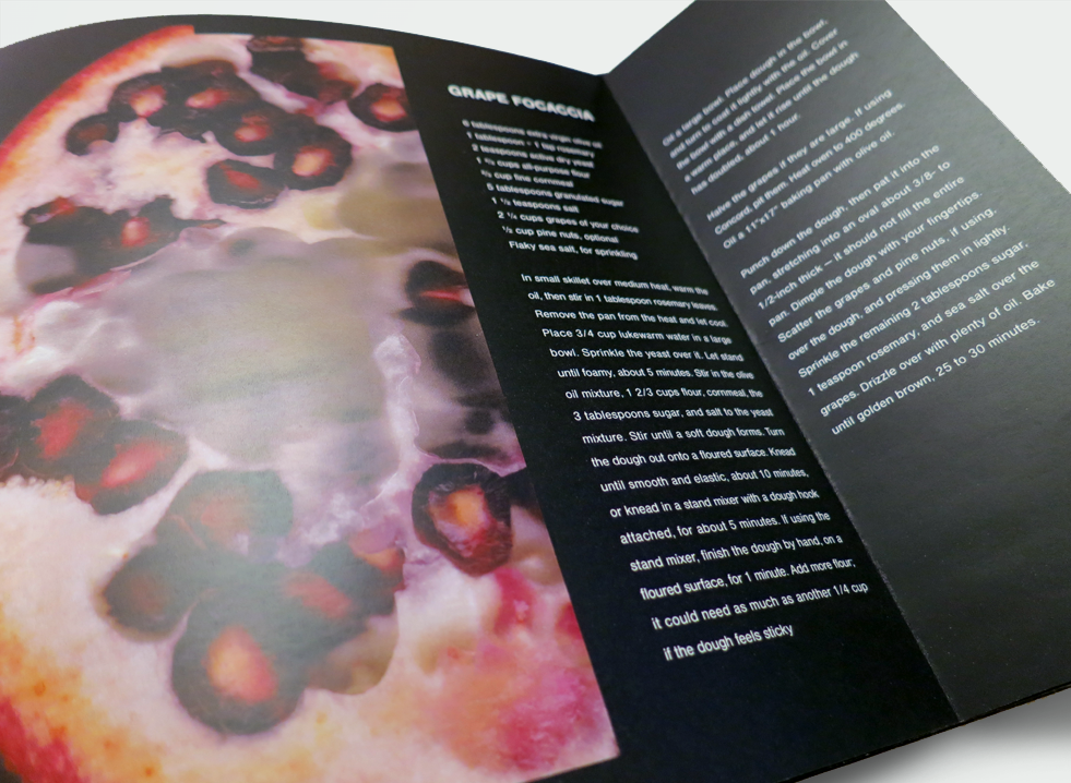 editorial magazine baking textural textures embossed multi-format punk