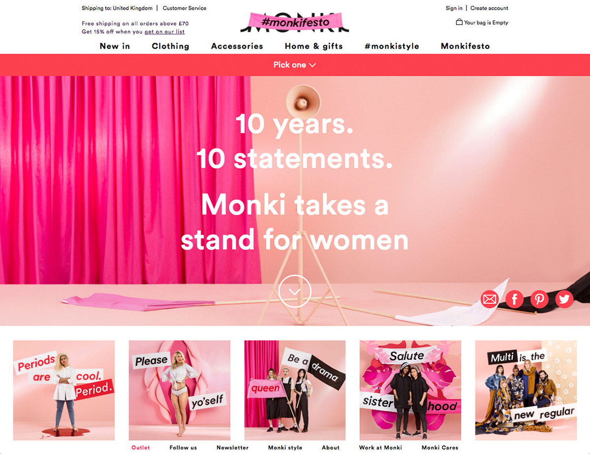 feminism pink campaign Fashion  tactile props setdesign girls art direction  Film  