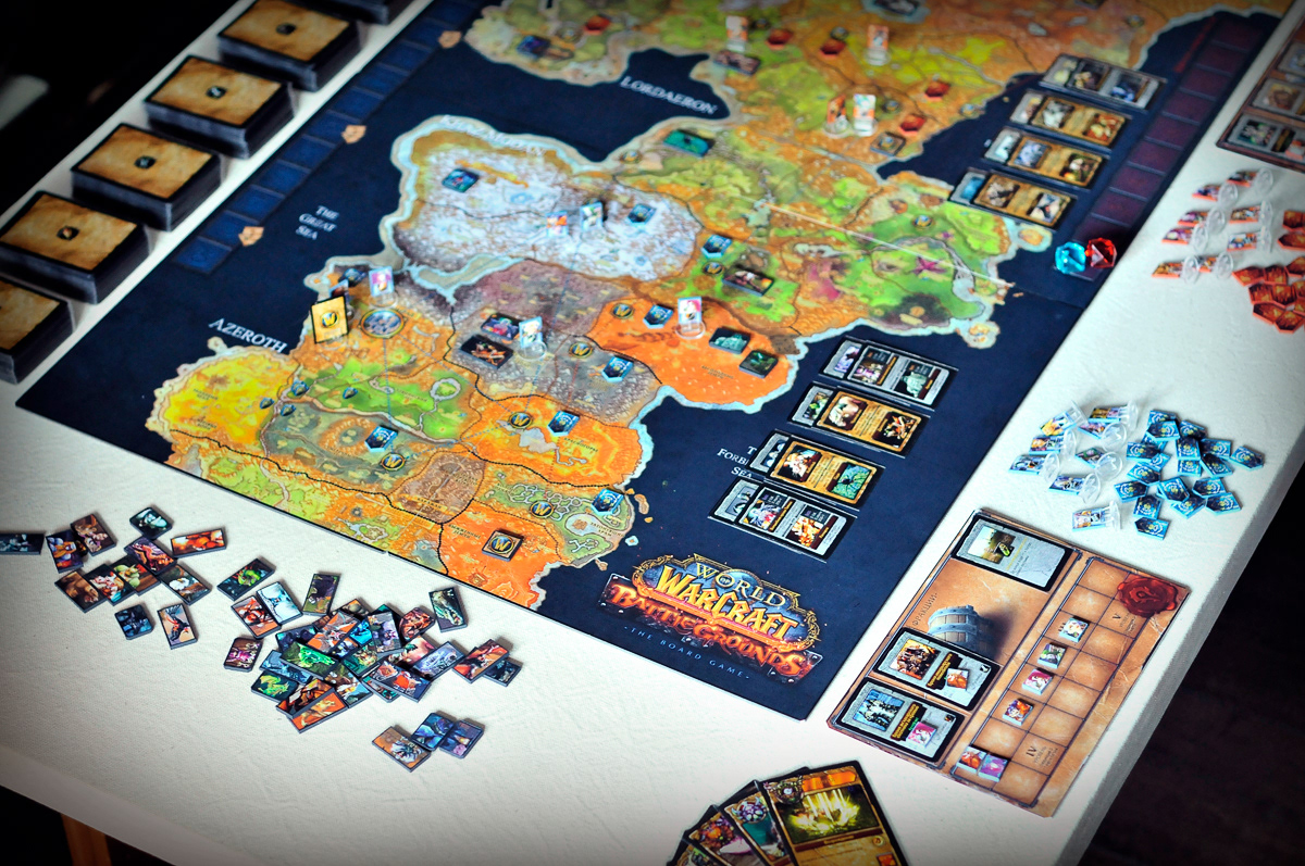 boardgame wow World of warcraft fanart gamedesign