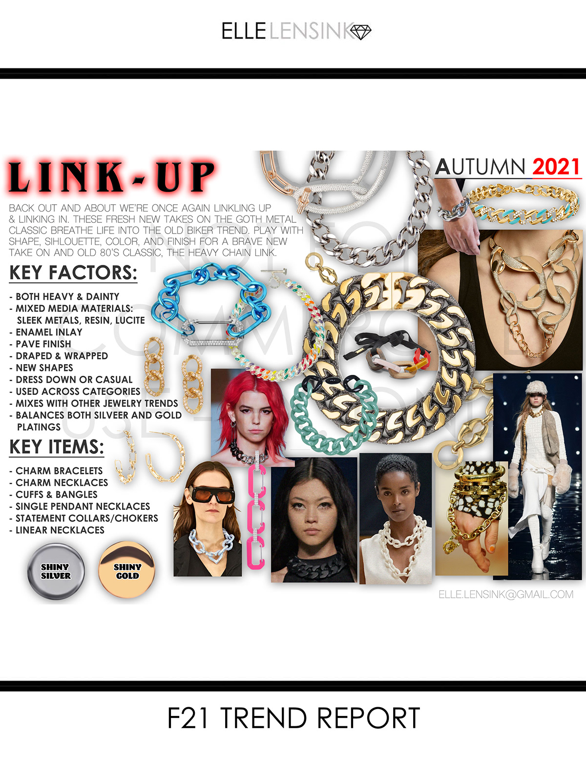 color story COSTUME JEWELRY TRENDS fall 2021 FASHION JEWELRY TRENDS jewelry trends mood board storyboarding   trend board jewelry trend forecast trend forecasting
