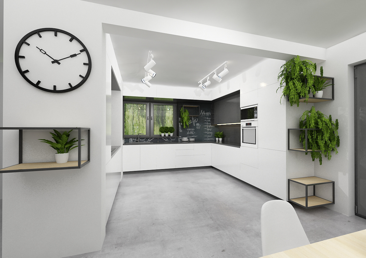 Black&white furniture interrior interrior design kitchen kitchen design Kitchen Furniture
