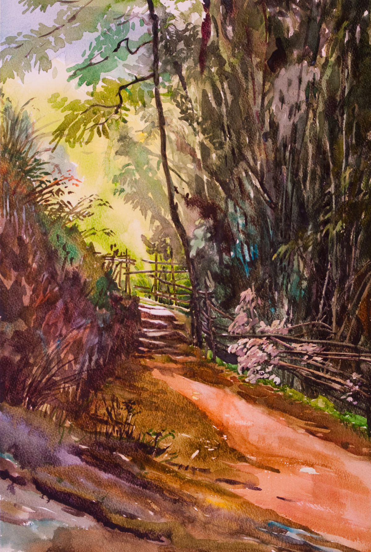 watercolor Landscape