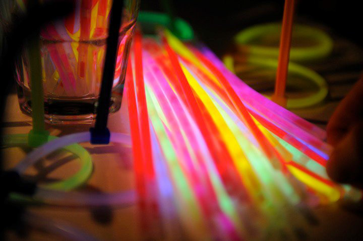 glow party neon disco night club