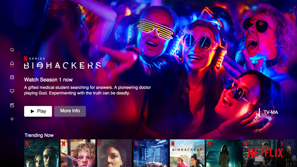 Entertainment Film   key art Netflix tv Biohackers biology medical sci-fi thriller