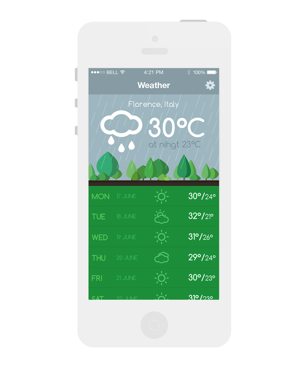 weather app ios seasons iphone