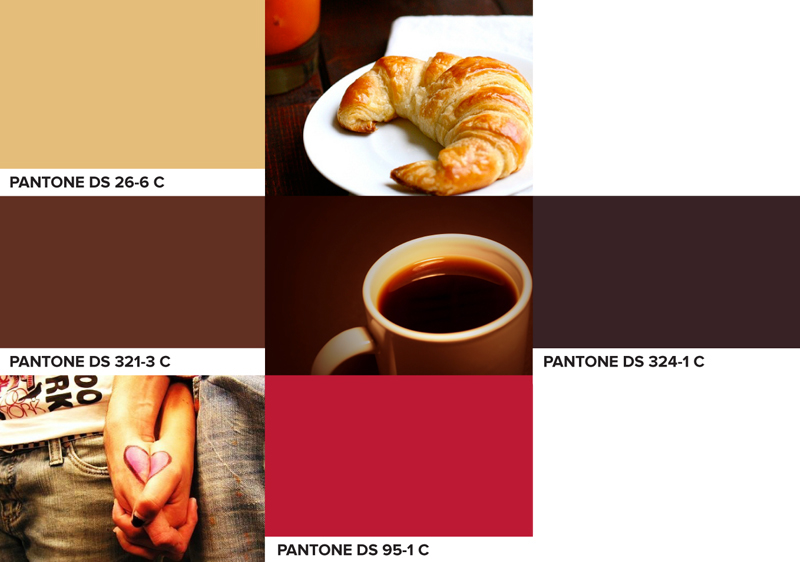 cafe Coffee bakery pastry coffeehouse logo pattern identity point cup moodboard