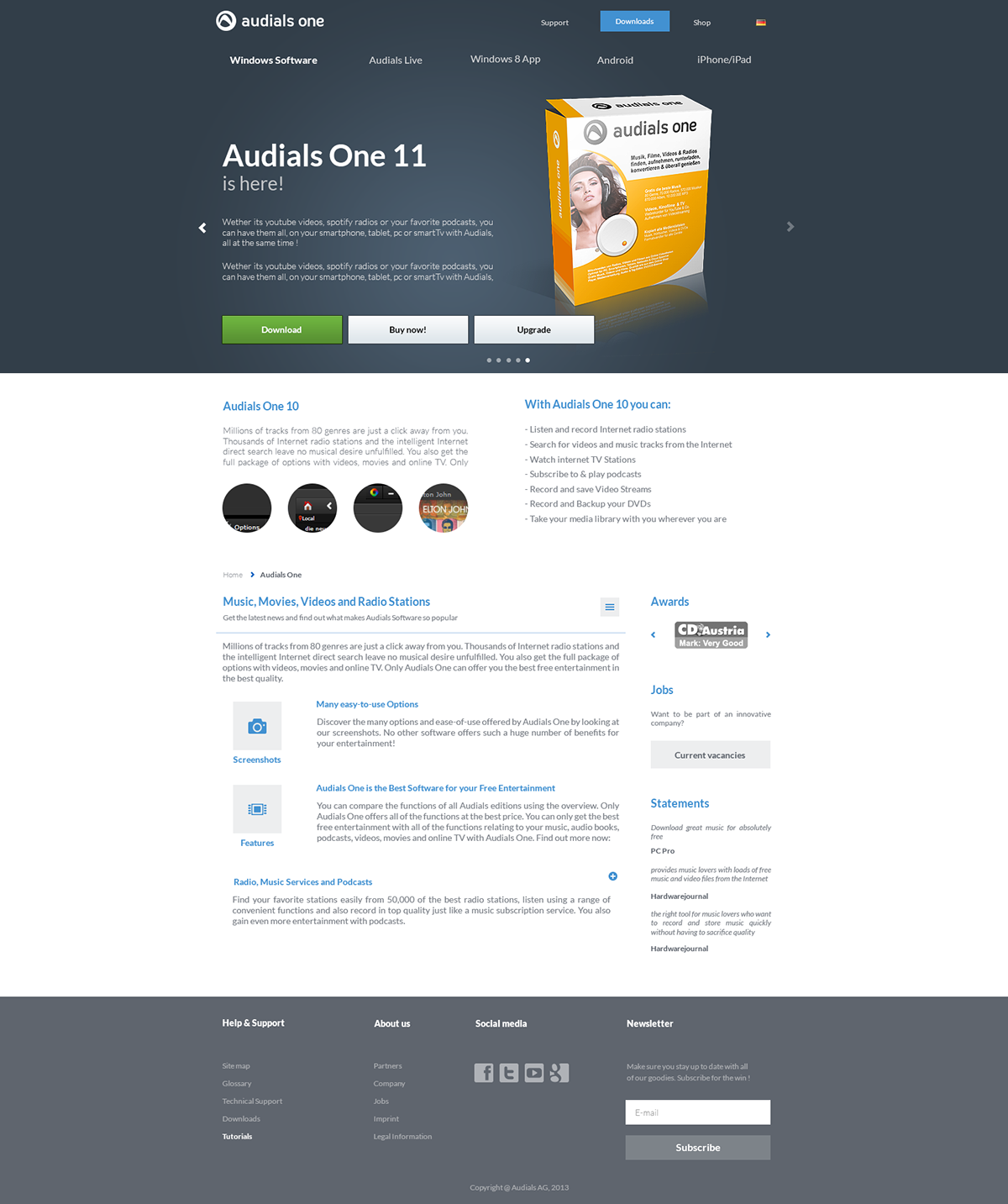 lorddarq audials audials 11 redesign rebranding