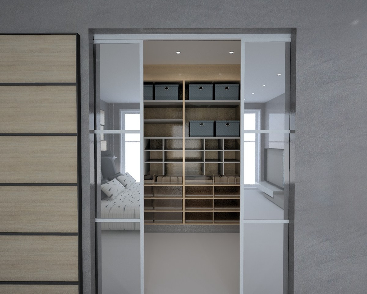 Residential Design cabinetry bathroom design vanities built in cupboards BICs walk in closet headboard