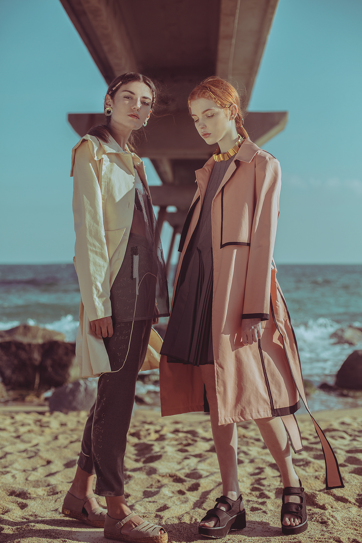Fashion  editorial Photography  trend models portrait brands magazine Xenia Lau