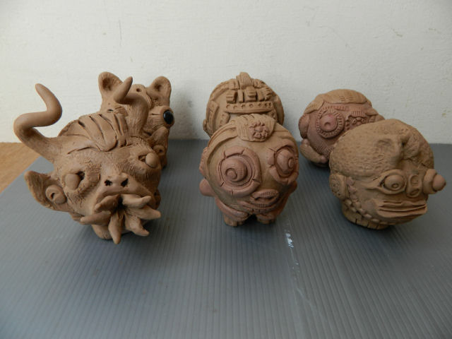 clay Sculpt toys resin cast design indie Work  Custom art model