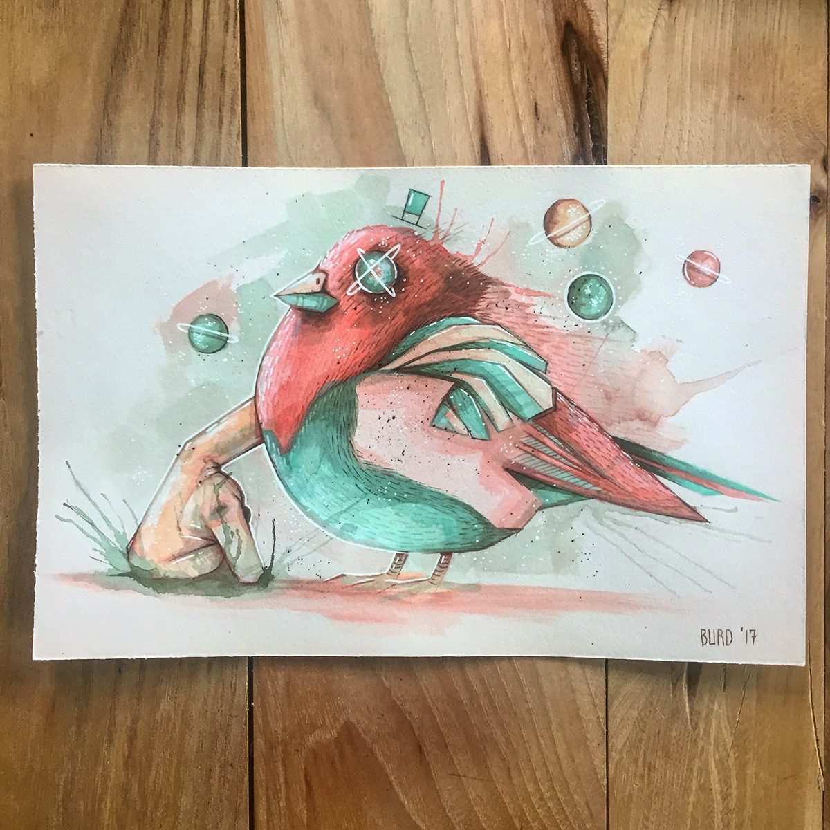 animals watercolor Fun studies