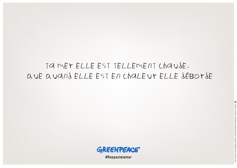 Greenpeace ad publicity advertisement Advertising  print