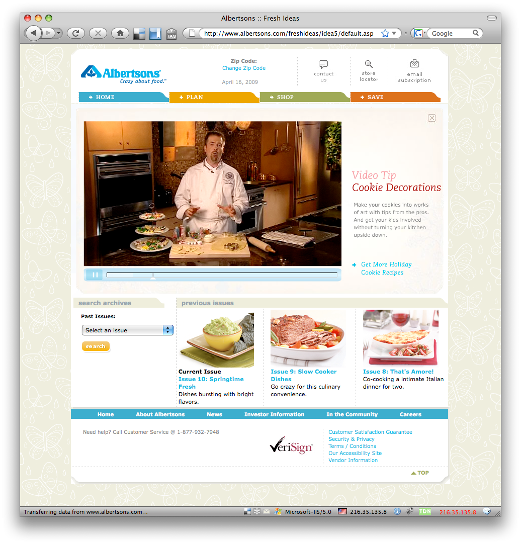 Supervalu jewel osco Albertsons food photography recipes promotions online shopping mike rezac rezac michael rezac