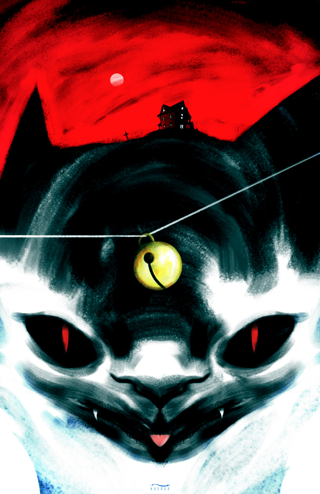 art arthorror Cat comic comics cover coverart Terror