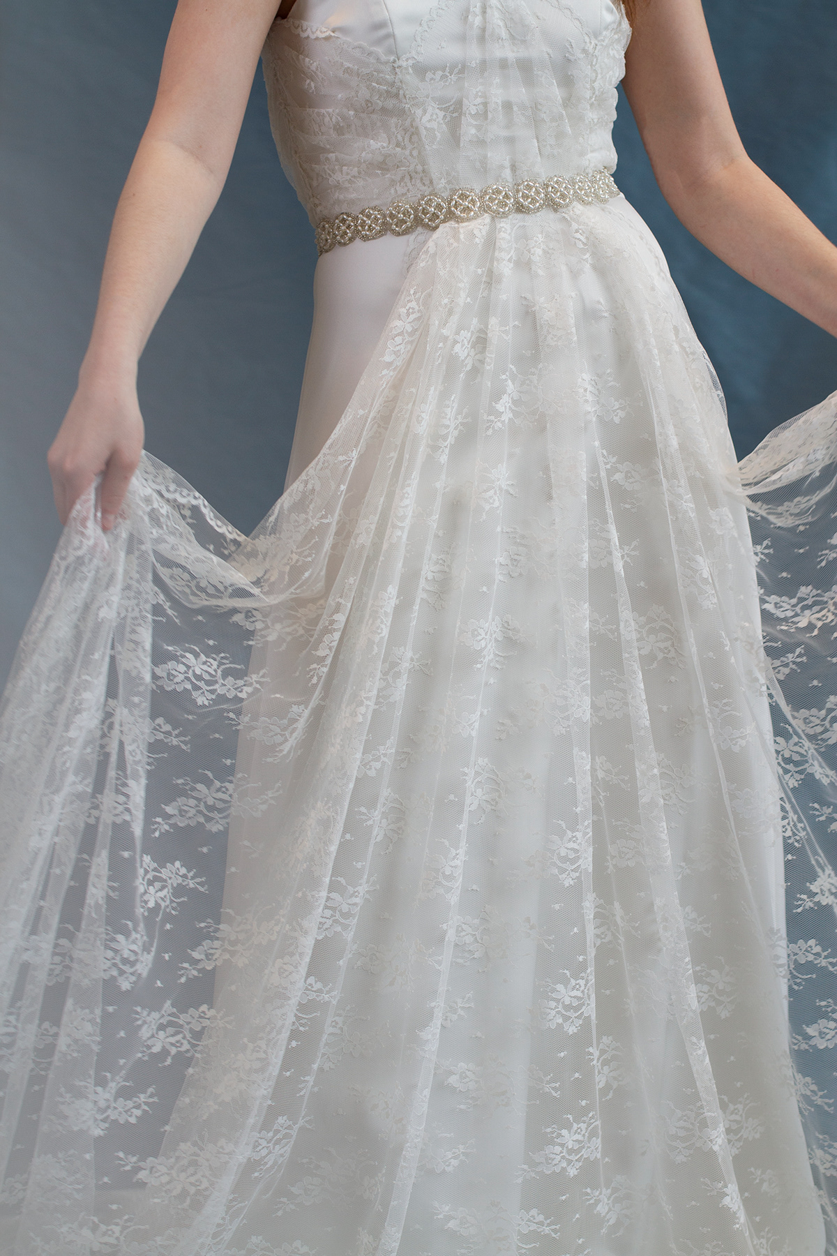 bridal couture Fashion  hand-sewn