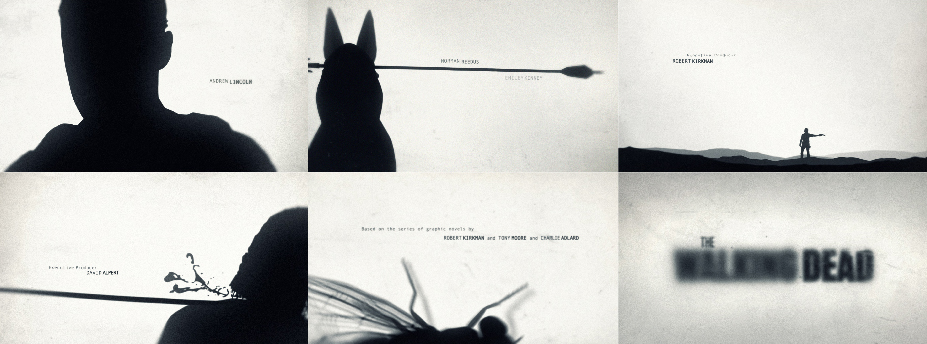 SCAD fyn ng mome motion design Opening Title title sequence walking dead minimal black and white AMC credits adaa_2015 adaa_school savannah_college_of_art_and_design adaa_country singapore adaa_motion_graphics