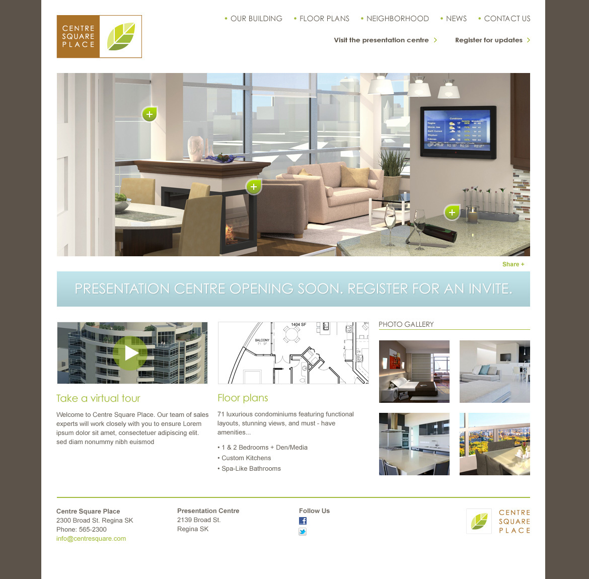 Adobe Portfolio real estate  architecture  branding  green  eco   Development  residential  housing Website  web design  logo design green eco development residential Logo Design