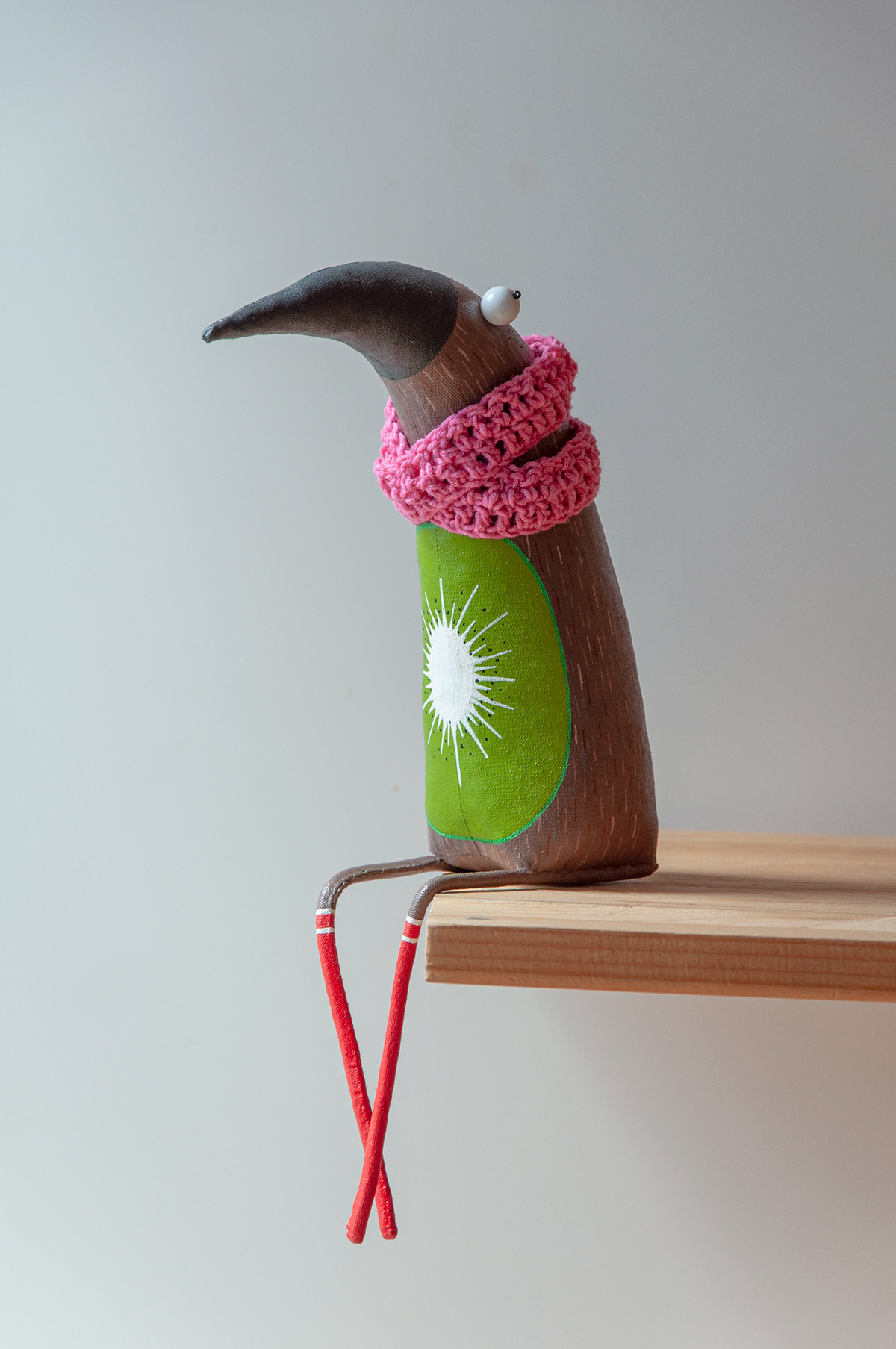 artwork bird canary dolls flamingo handmade home decor kiwi sculpture toys