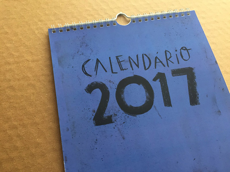 calendario 2017 ideias despenteadas