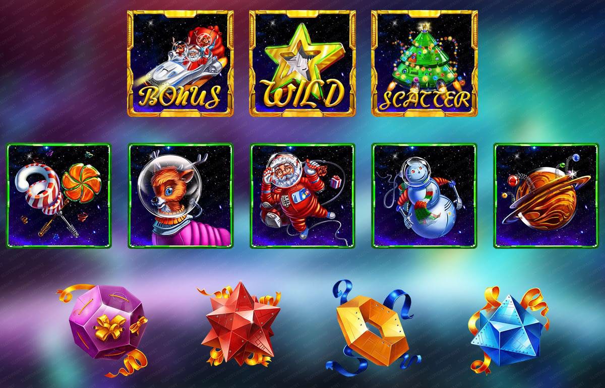 Casino games Slot Design online slot Online Games Game Art slot art new year Christmas holidays miracle