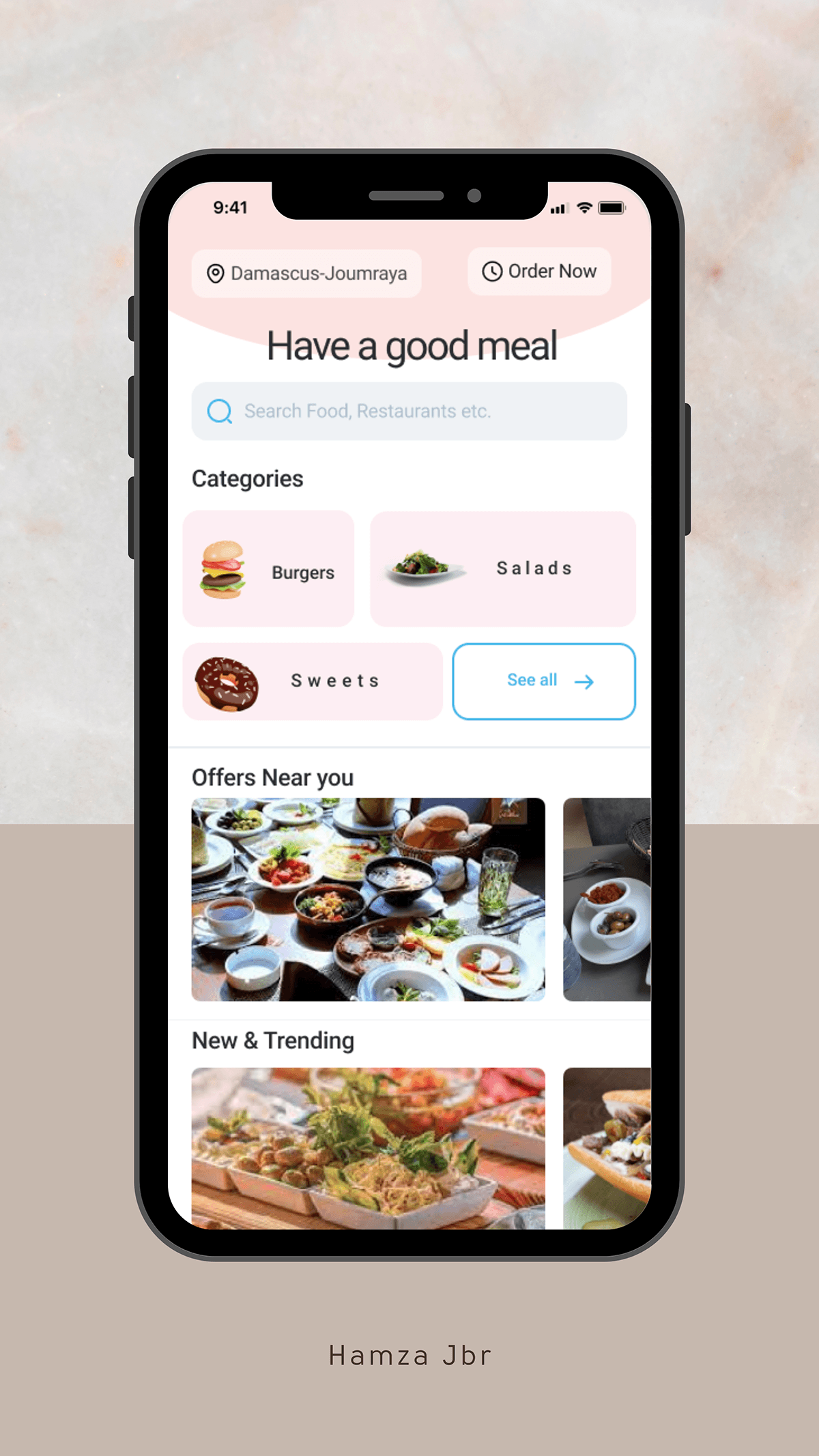 fast delivery Food  restaurant design app design UI/UX Figma ui design user interface