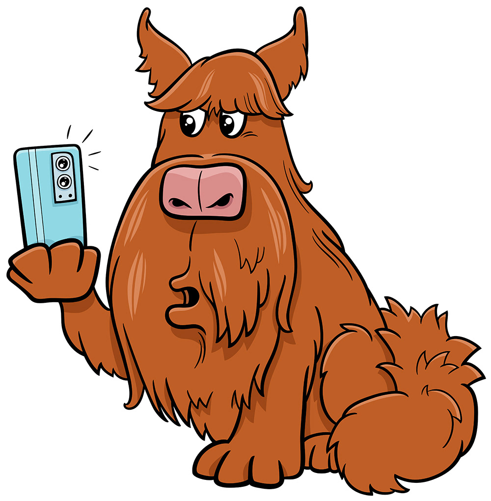 comic cartoon vector dog animal Character comics digital illustration Drawing  Pet