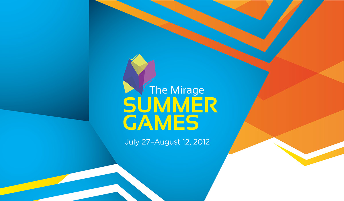 the mirage Las Vegas summer Games campaign