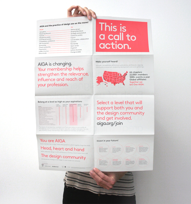 Print Promotion Emailer Direct mail aiga design manifesto Photoshoots sketchbooks