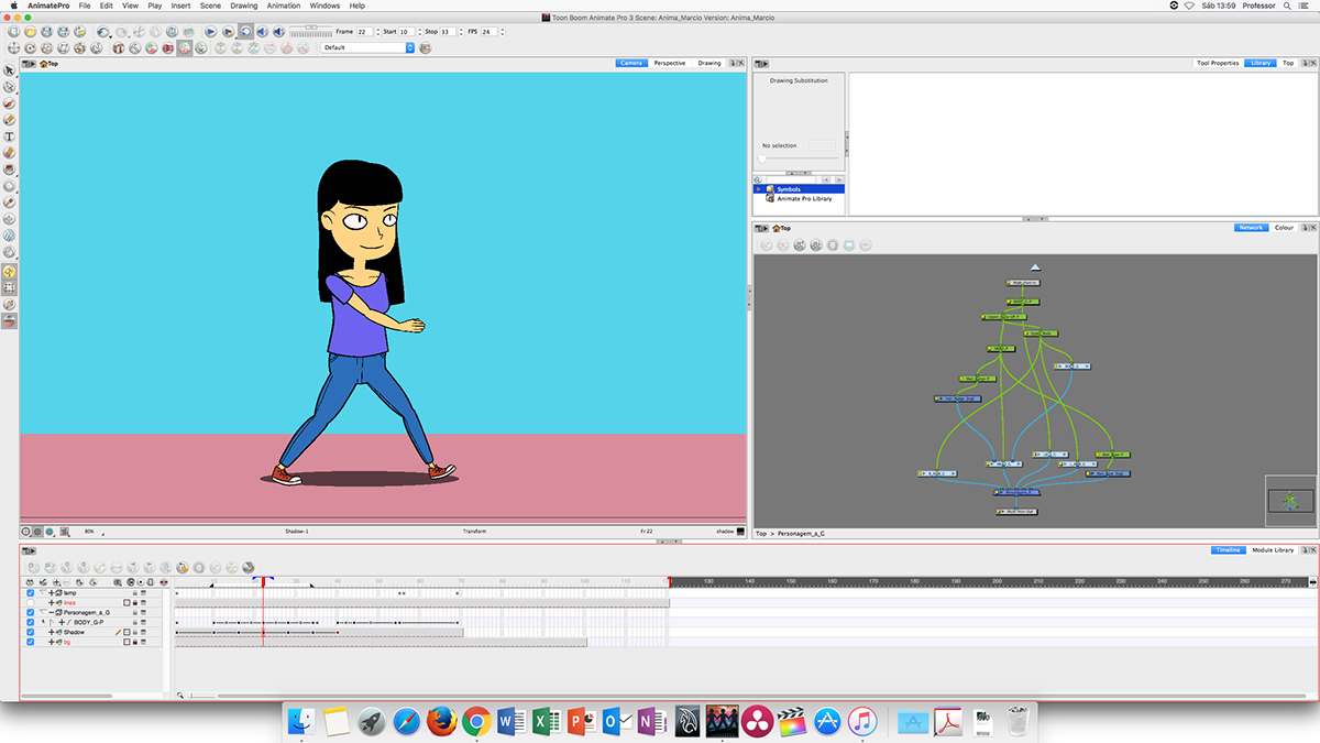 animação 2d animation  toon boom rig Character design  character animation rigging rig animation