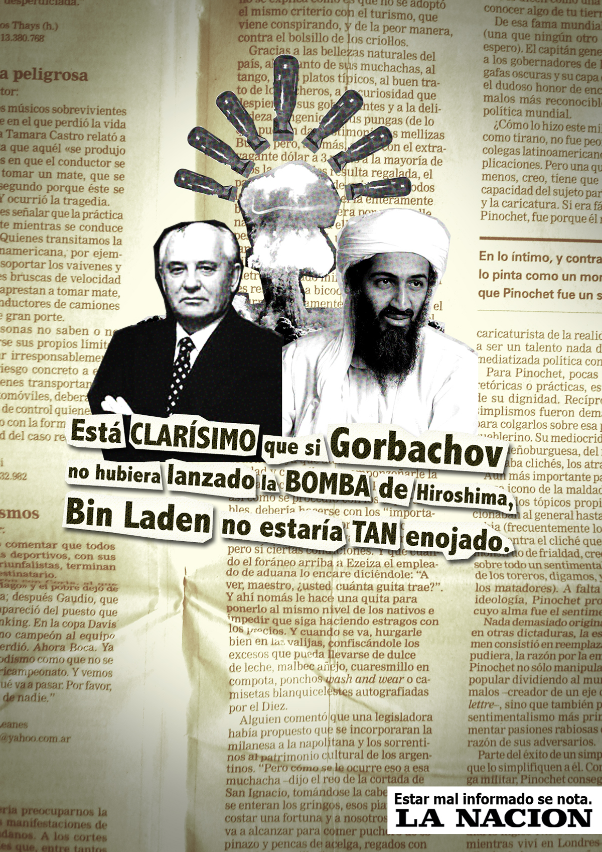 news la nacion información argentina Gorbachov Bin Laden