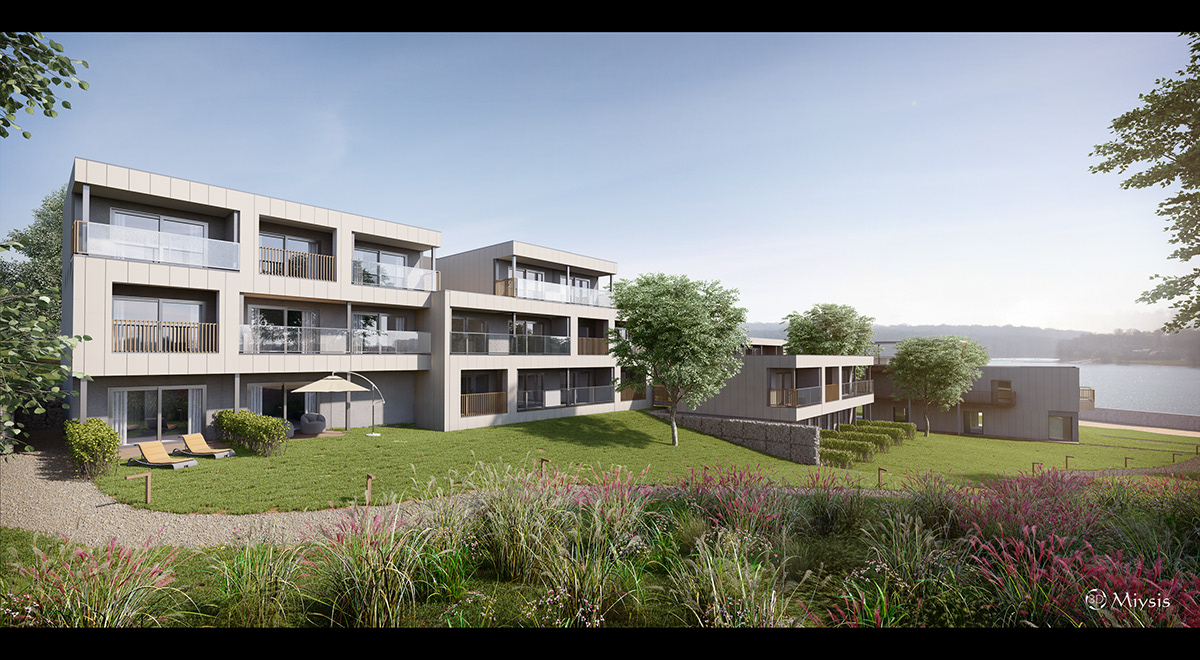 miysis studio 3d architectural visualization apartment 3ds max vray