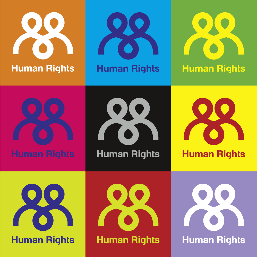 Human rights logo identity human rights logo human rights