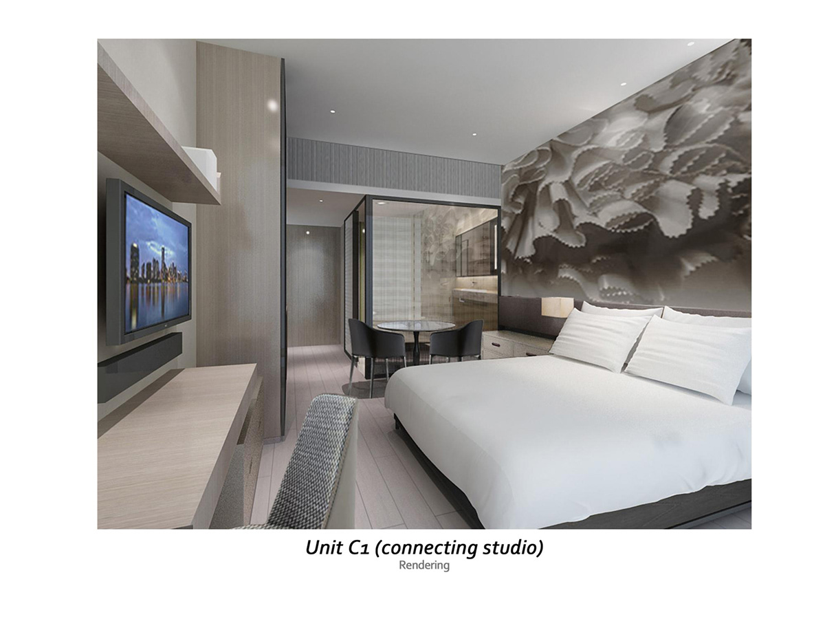 Interior Design architecture serviced apartments hotel Hospitality singapore Hong Kong