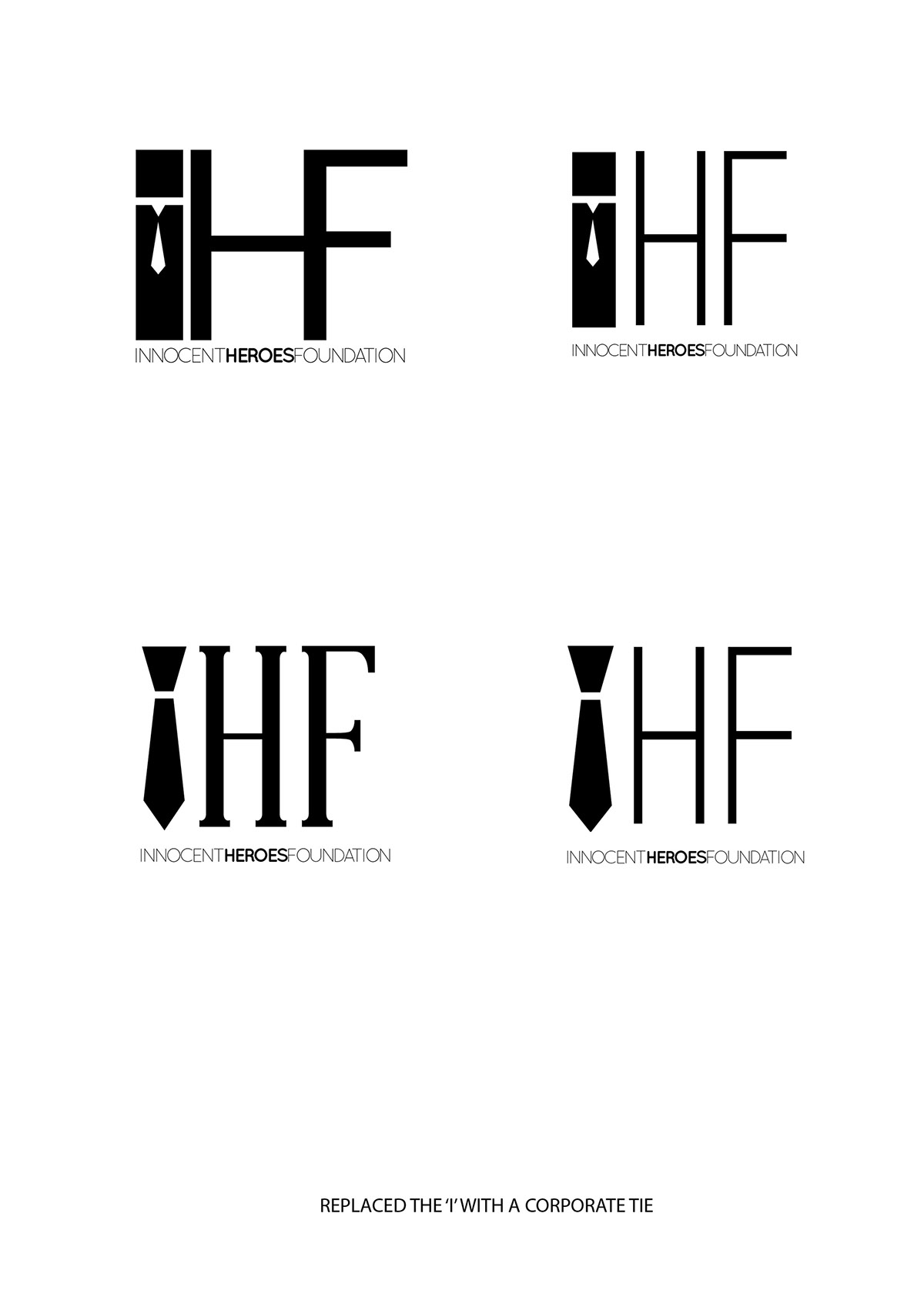logo branding  rebranding innocent heroes nonprofit corporate empowering identity