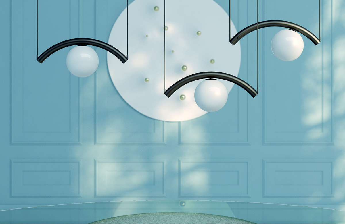 3D concept lamp eye lamp industrial design  Lamp lamp design lighting pendant light product product design 