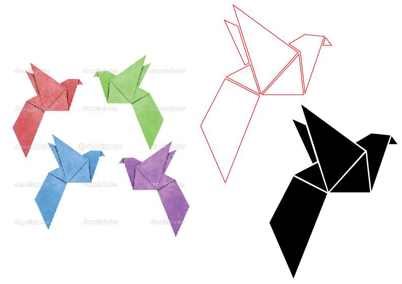 Smith and British origami  wip logo Logo Design bird chairs typography design