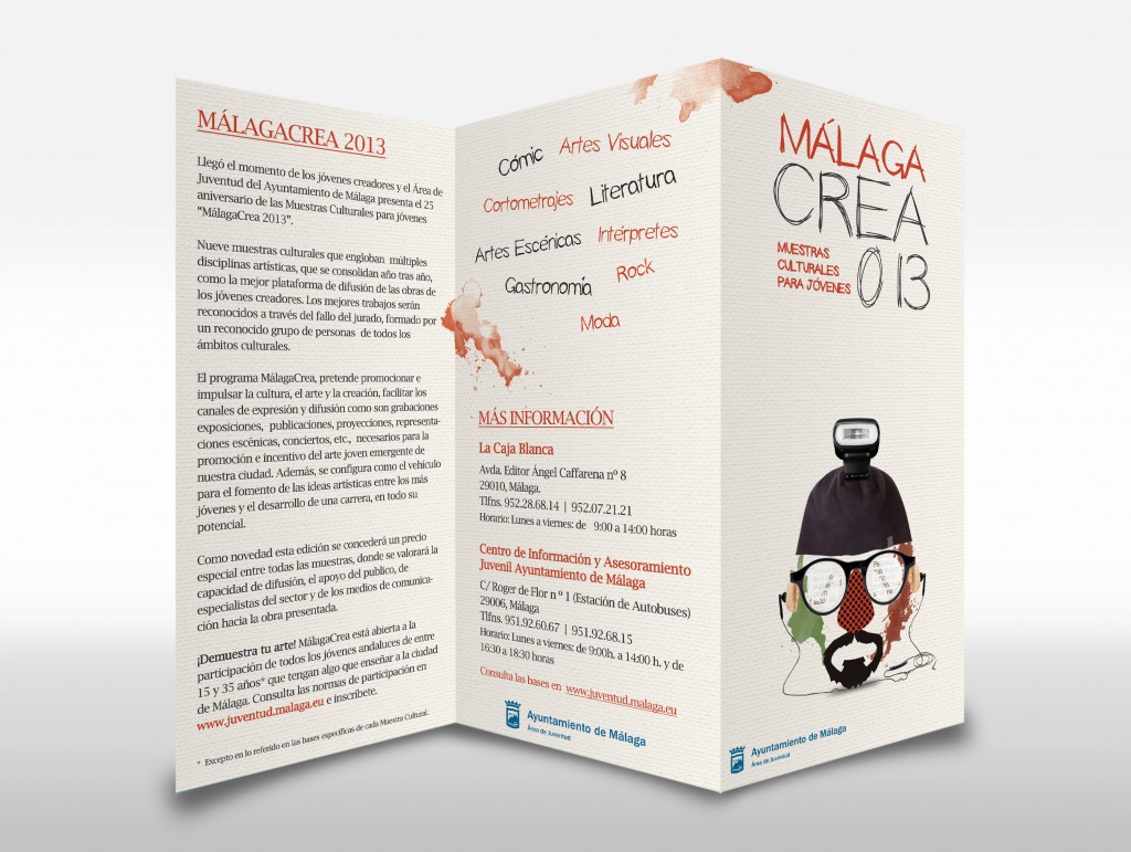 diseño gráfico campaña gráfica certamen Concurso malaga