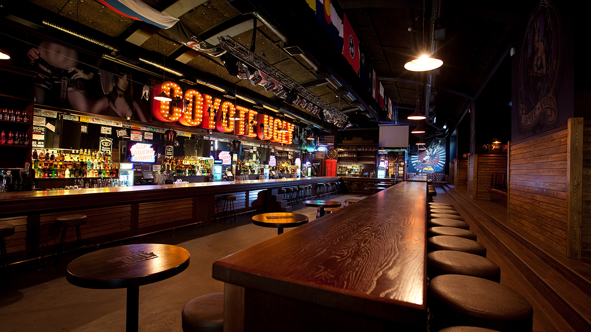 coyote ugly bar Interior counter Drink'n'dance drink DANCE  