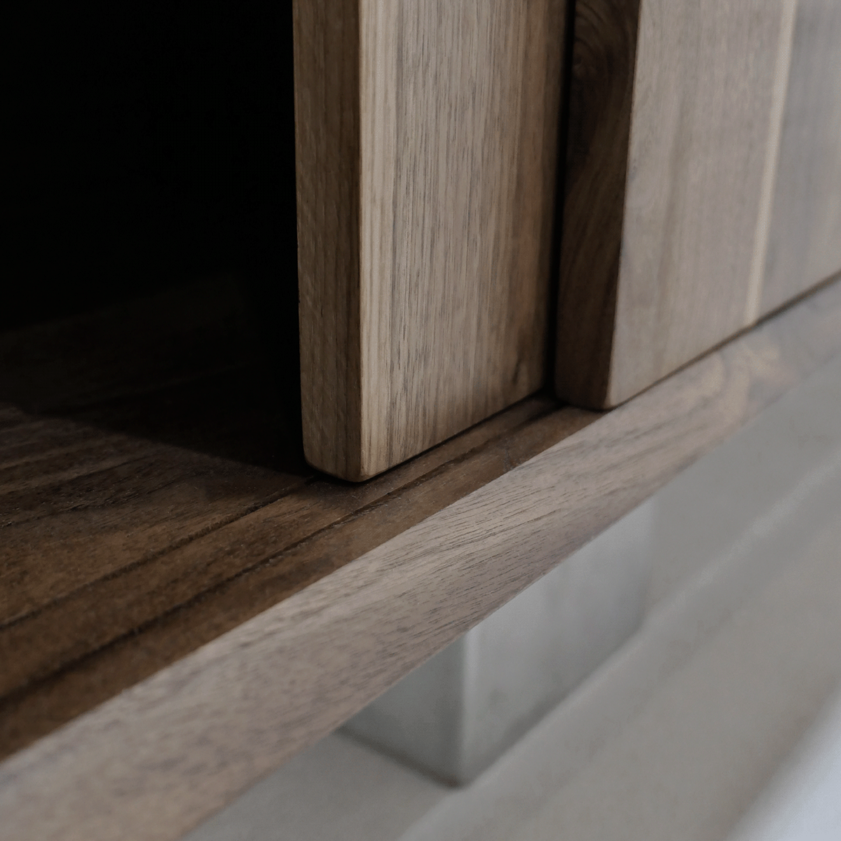 furniture prodcut design industrial design  wood Interior modern midcentury living sideboard