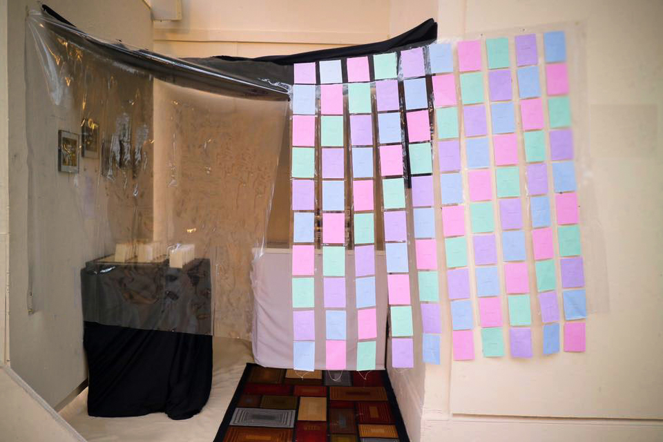 installation diaspora artist dispersion FINEART Kite fingerprint words MarylandInstituteCollegeOfArt