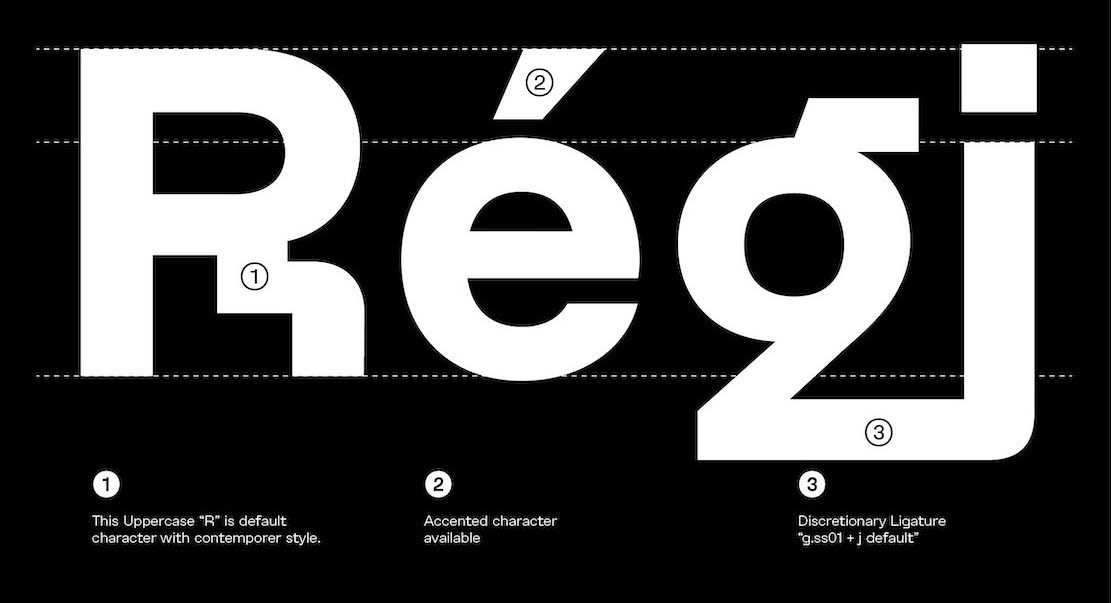 Typeface typography   typedesign font Display contemporary grotesk grotesque