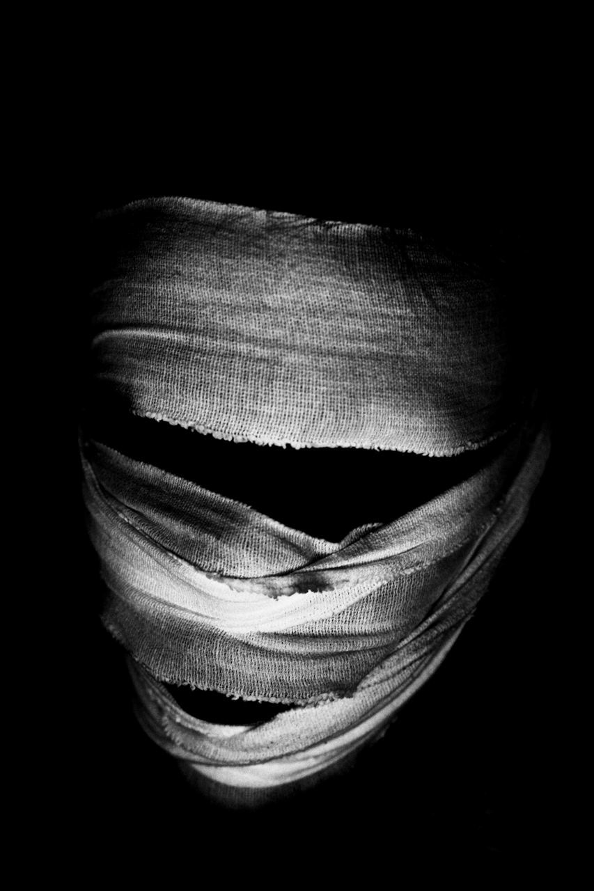 UV black light stripe photwo bandage blacklight schwarzlicht mummy