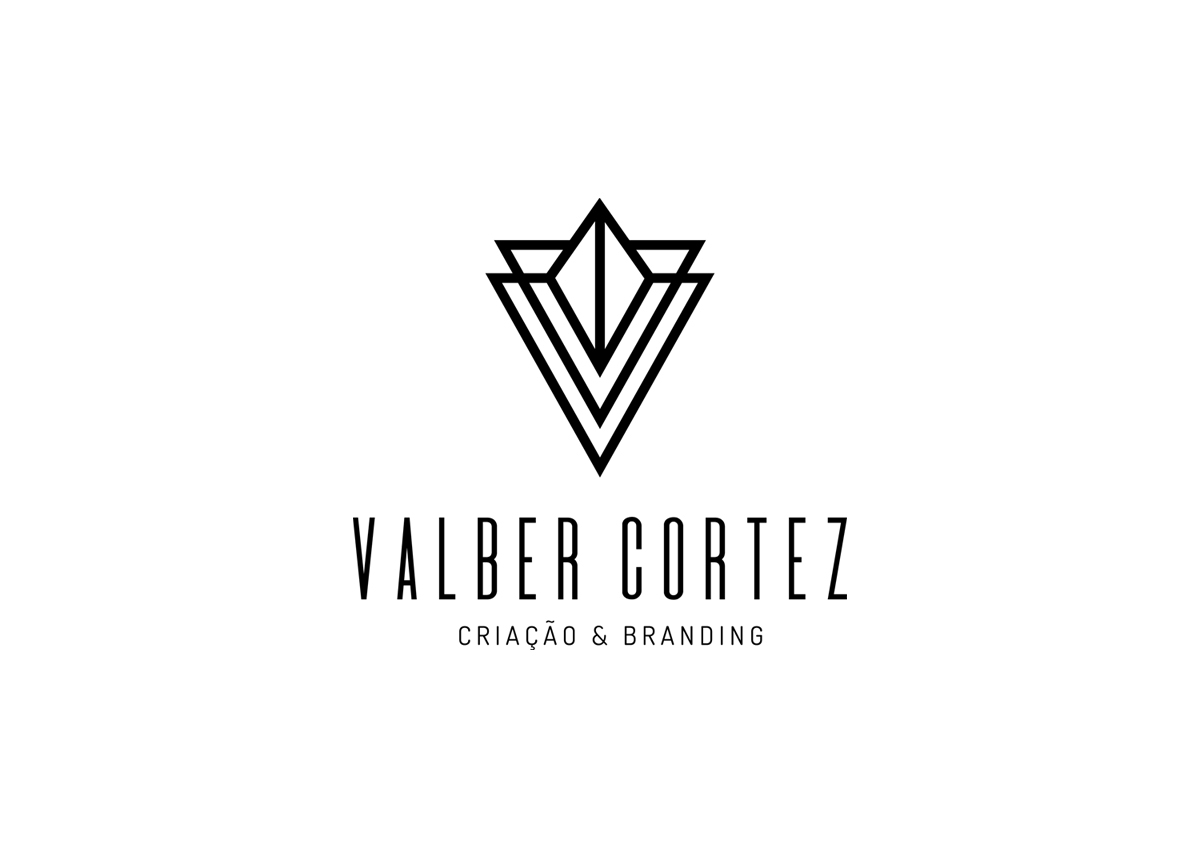 logo Logotype Logomarca marca criação branding  VALBER CORTEZ