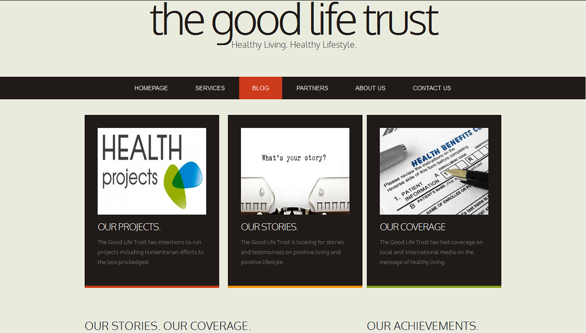 Good Life Trust Dial-a-CD test kits family planning health matters partnership NGO charity