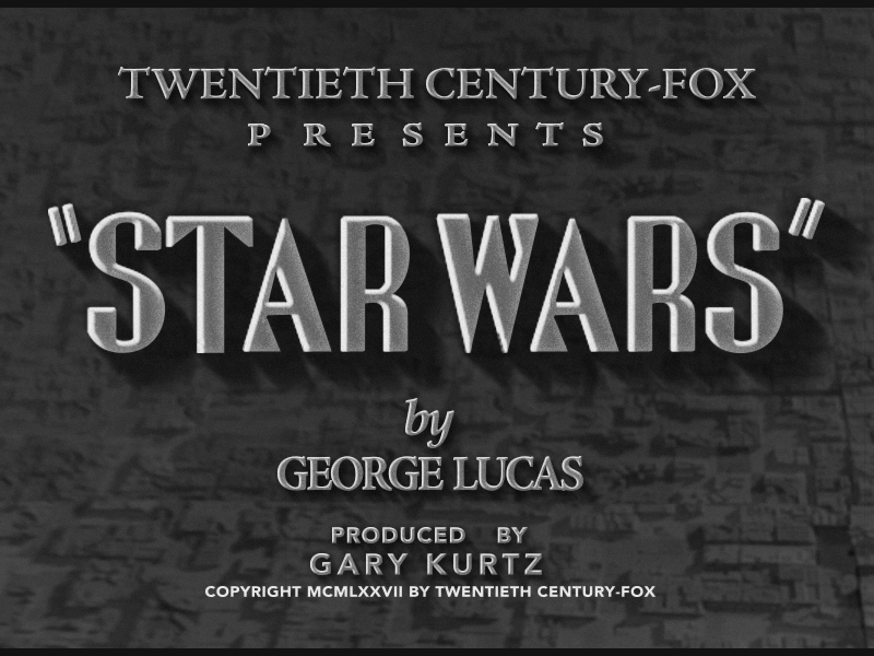 Starwars star Wars movie titles movietitles filmtitles texture Layout vintage
